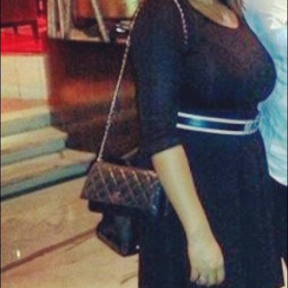 Forever 21 Black High Low Dress Size Small